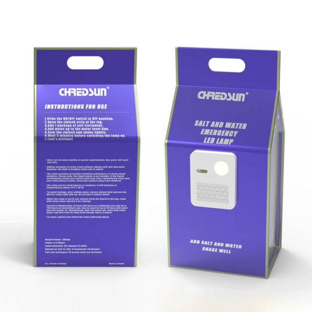 โคมไฟฉุกเฉินน้ำเค็มน้ำทะเล – โซลูชันระบบไฟส่องสว่างนอกตารางแบบพกพา