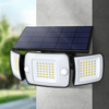 Lampade da parete solari impermeabili per esterni con sensore di movimento 270&deg; grandangolare 1200LM 
